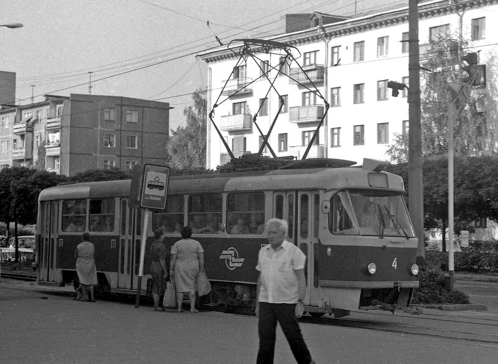 Житомир, Tatra T4SU № 4; Житомир — Старые фотографии подвижного состава