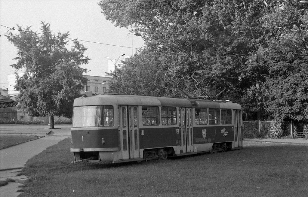 Житомир, Tatra T4SU № 1; Житомир — Старые фотографии подвижного состава