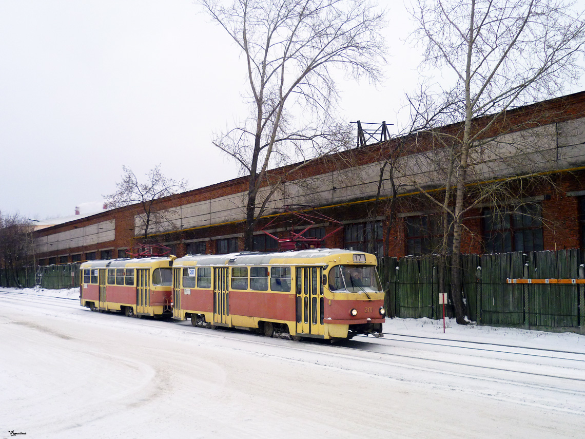 Екатеринбург, Tatra T3SU № 201