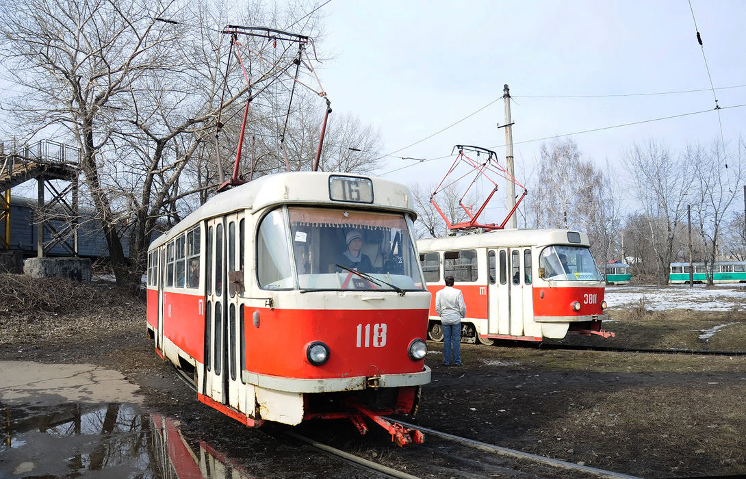 Донецк, Tatra T3SU № 118 (4118); Донецк, Tatra T3SU (двухдверная) № 3811; Донецк — «Весенним Донецком под звуки Татры», Т-3 № 3811, 17 марта 2012 года