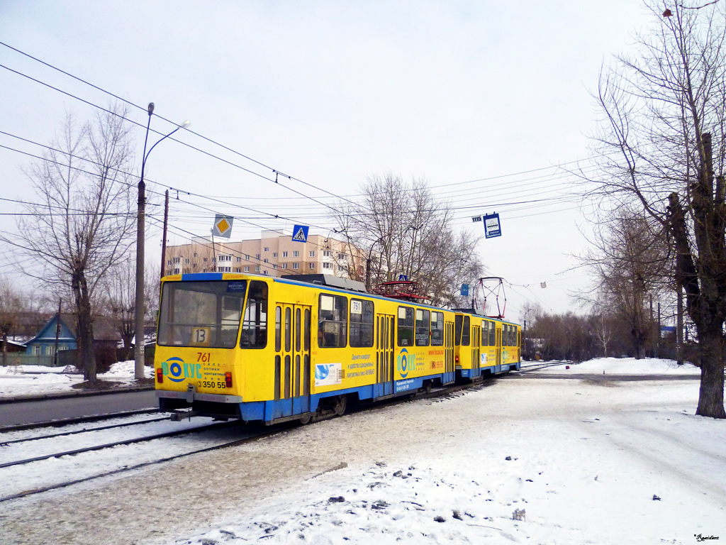 Екатеринбург, Tatra T6B5SU № 761