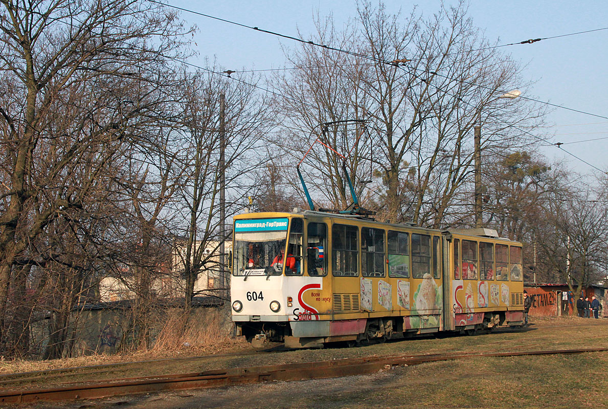 Kaliningrad, Tatra KT4D № 604