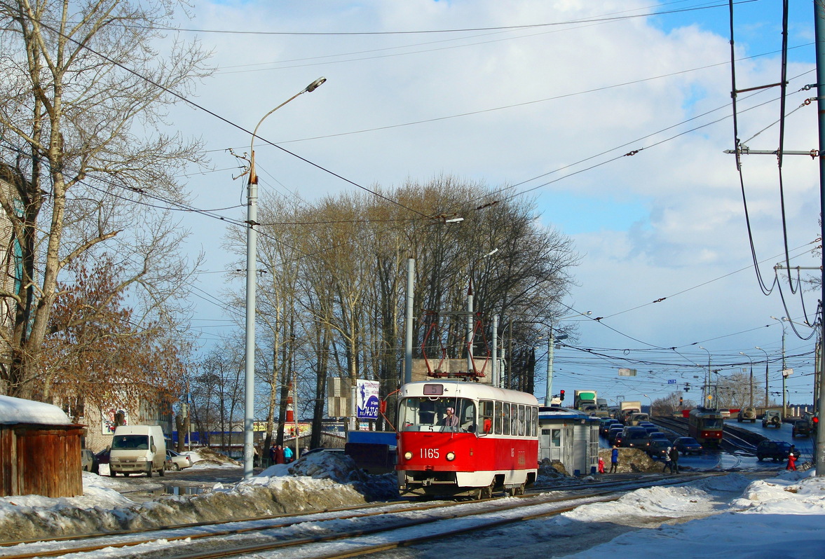Ижевск, Tatra T3SU (двухдверная) № 1165