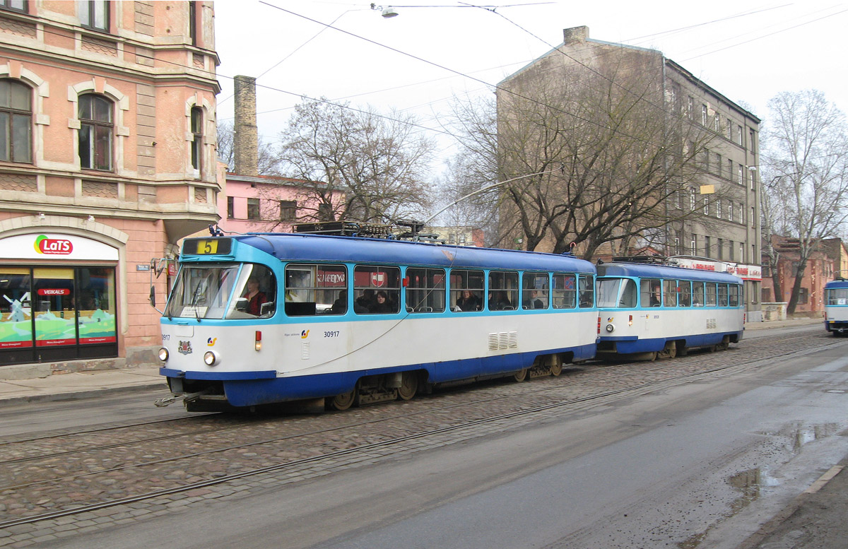 Рига, Tatra T3A № 30917