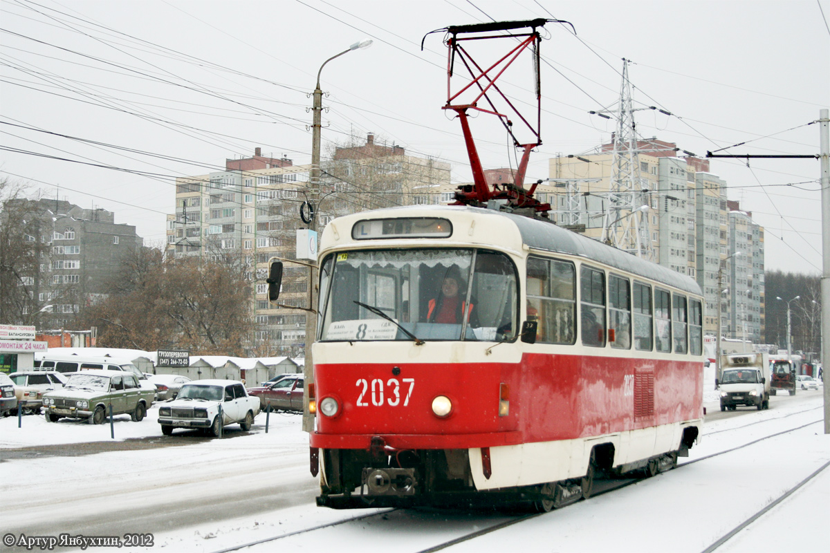 Уфа, Tatra T3D № 2037