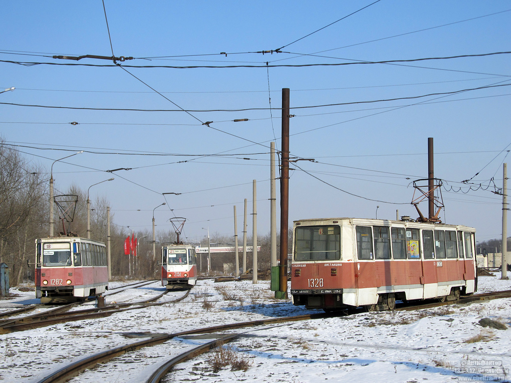 Chelyabinsk, 71-605 (KTM-5M3) Nr 1282; Chelyabinsk, 71-605 (KTM-5M3) Nr 2151; Chelyabinsk, 71-605 (KTM-5M3) Nr 1328