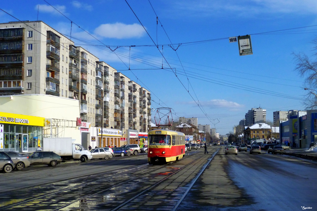 Екатеринбург, Tatra T3SU (двухдверная) № 085