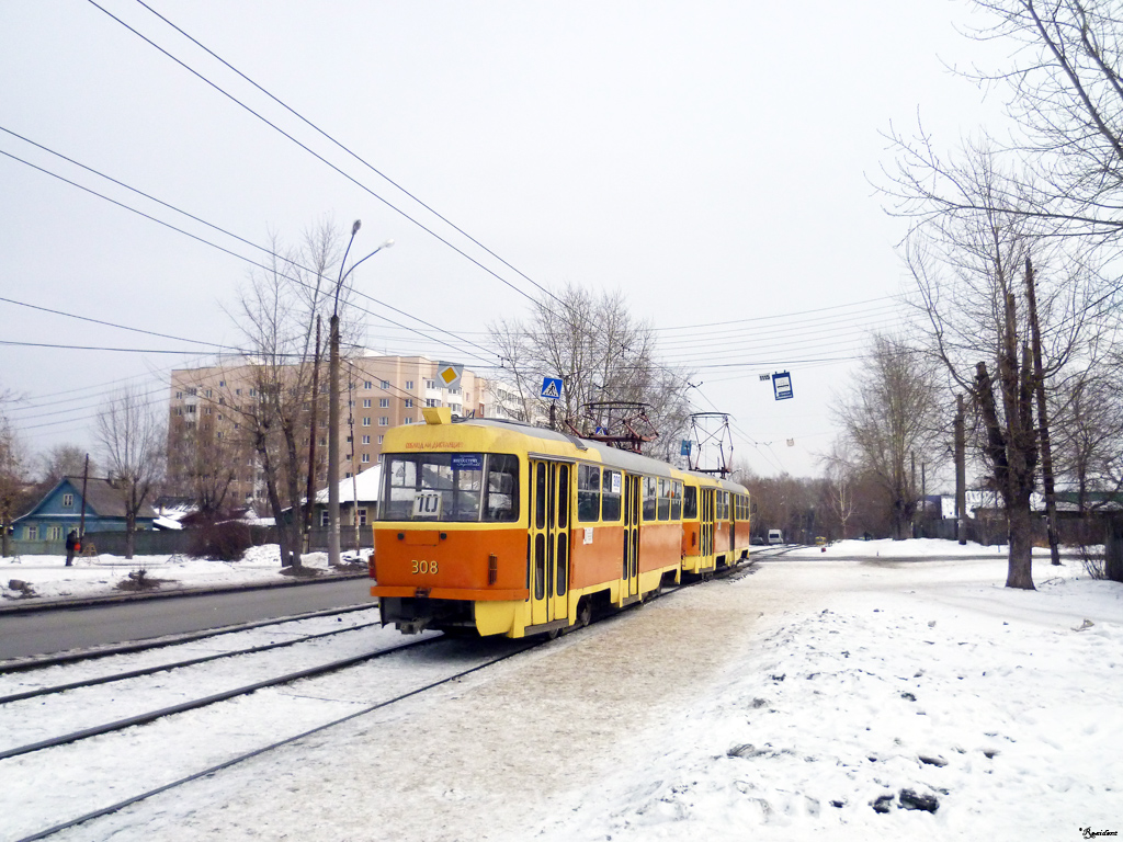 Yekaterinburg, Tatra T3SU nr. 308