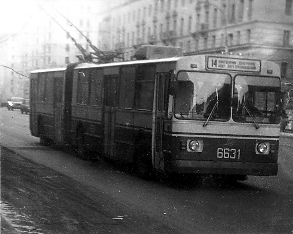 Масква, ЗиУ-683Б [Б00] № 6631; Масква — Исторические фотографии — Трамвай и Троллейбус (1946-1991)