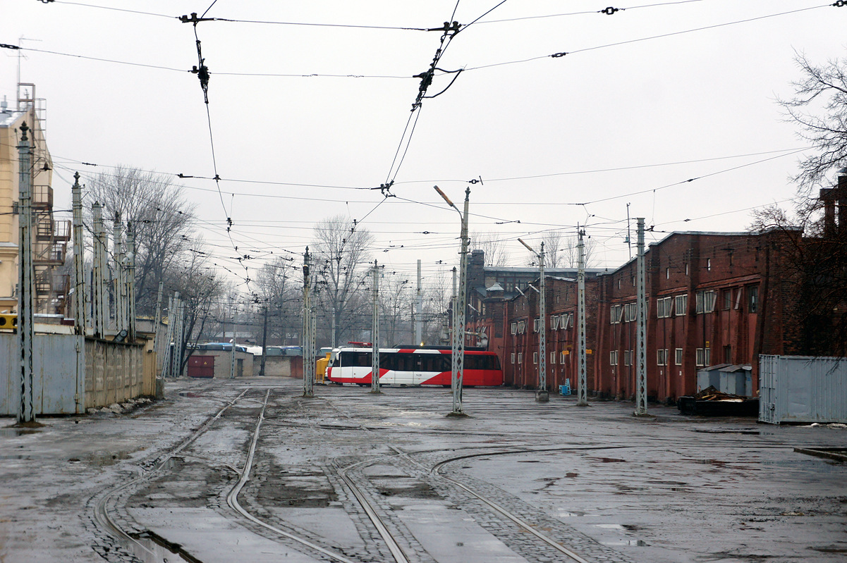 Sankt Petersburg — Tramway depot # 1