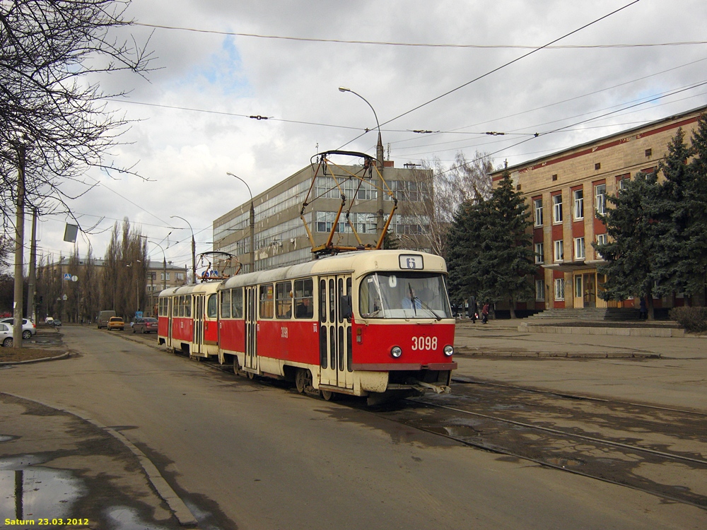 Харьков, Tatra T3SU № 3098