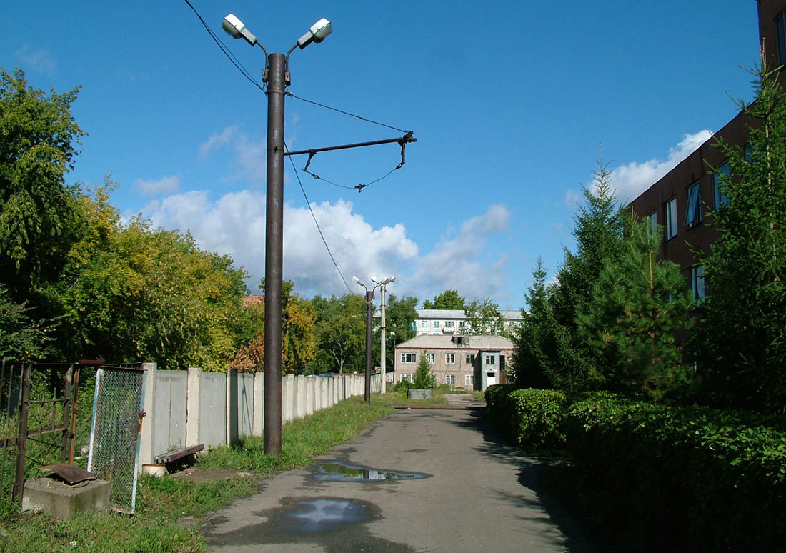 Omsk — Closed tram lines; Omsk — Tram Depot # 2