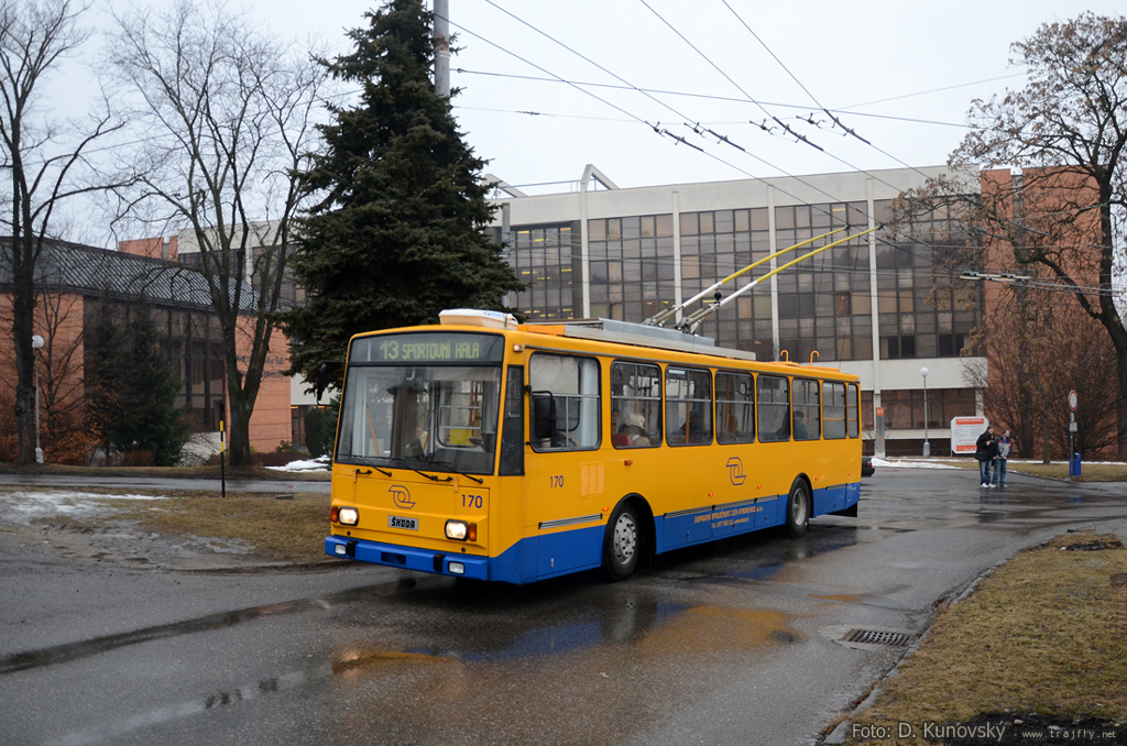 Злин, Škoda 14Tr17/6M № 170