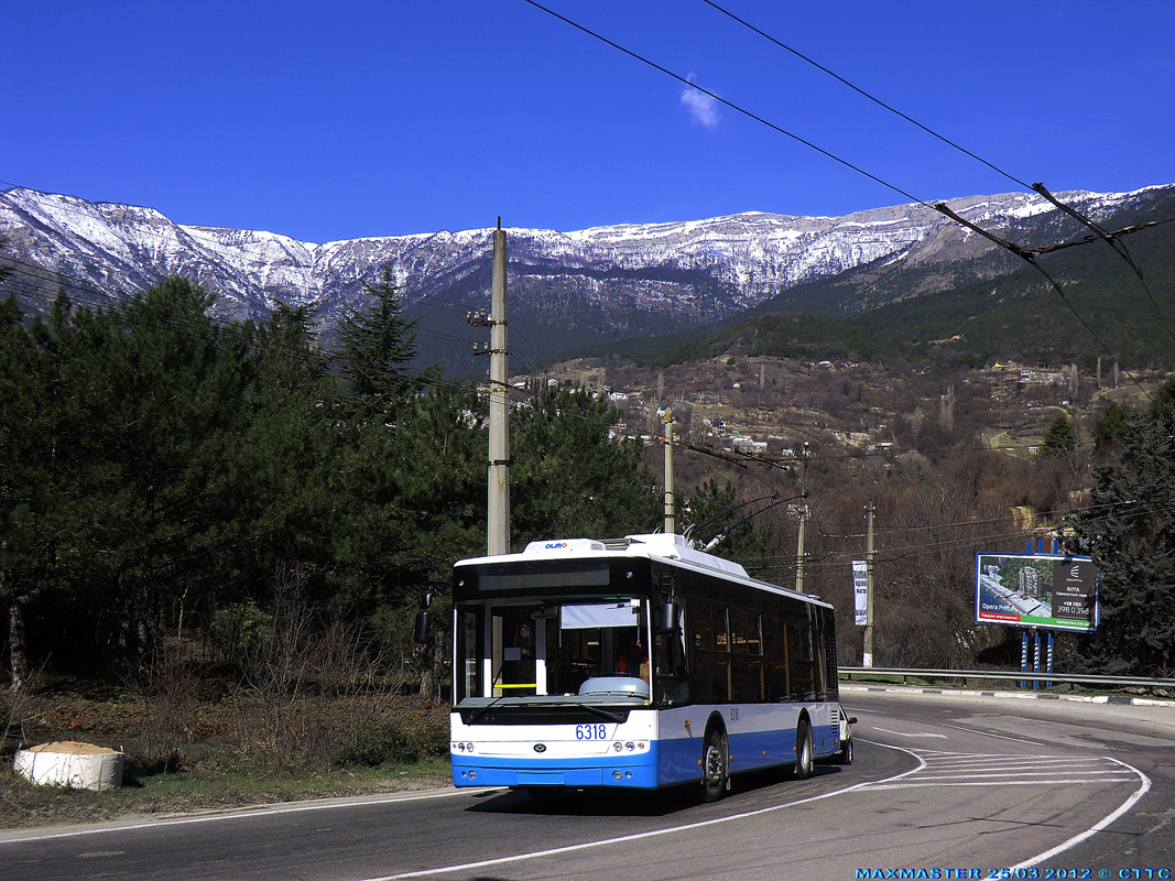 Крымский троллейбус, Богдан Т60111 № 6318