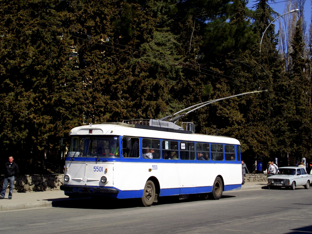 Крымский троллейбус, Škoda 9Tr19 № 5501