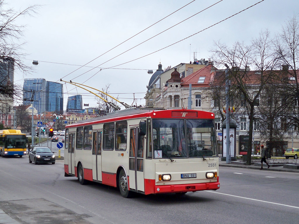Вільнюс, Škoda 14Tr89/6 № 2551