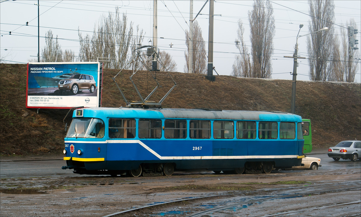 Одесса, Tatra T3R.P № 2967