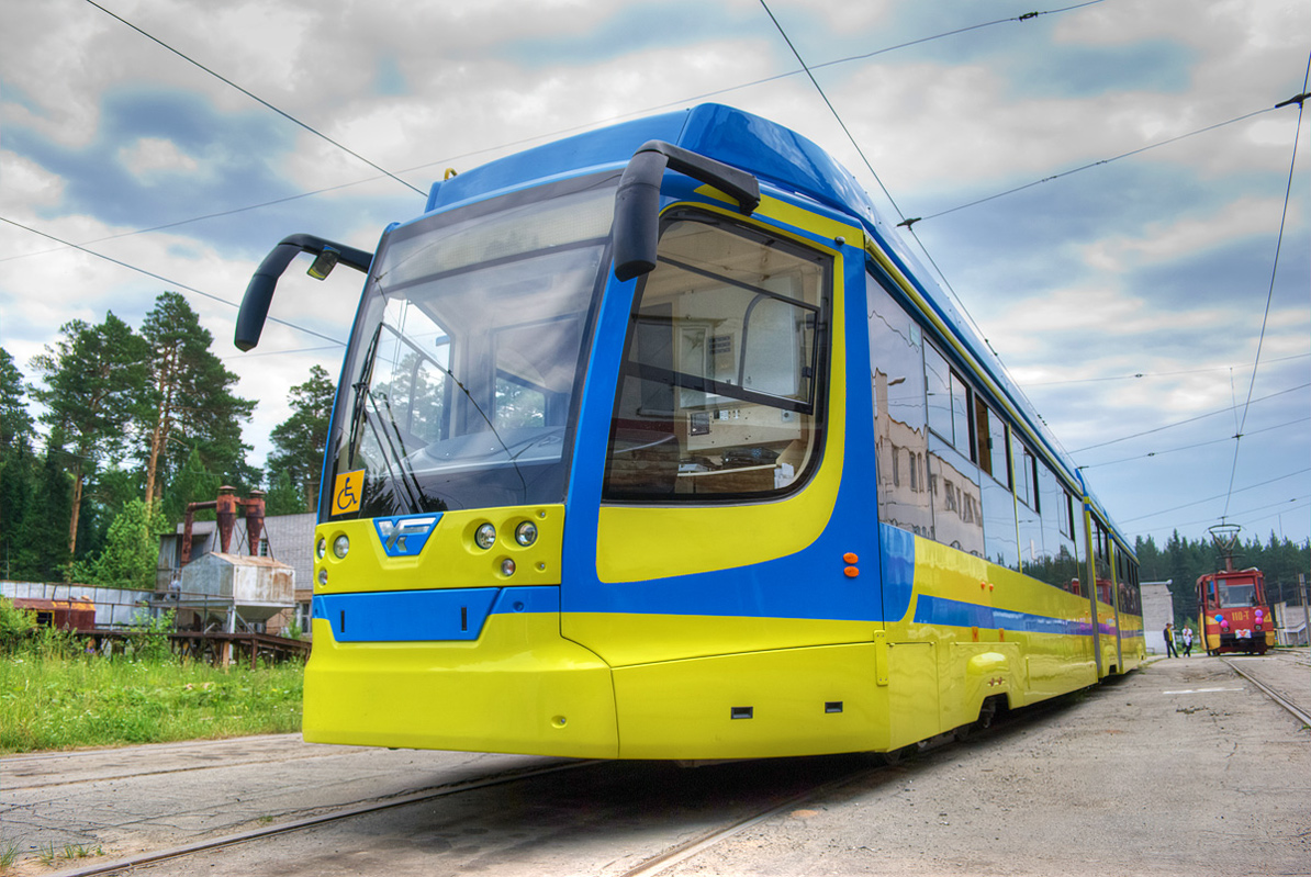 Zlatoust, 71-631-01 № б/н; Zlatoust — Testing of 71-631 tram