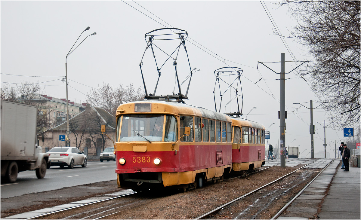Київ, Tatra T3SU № 5383