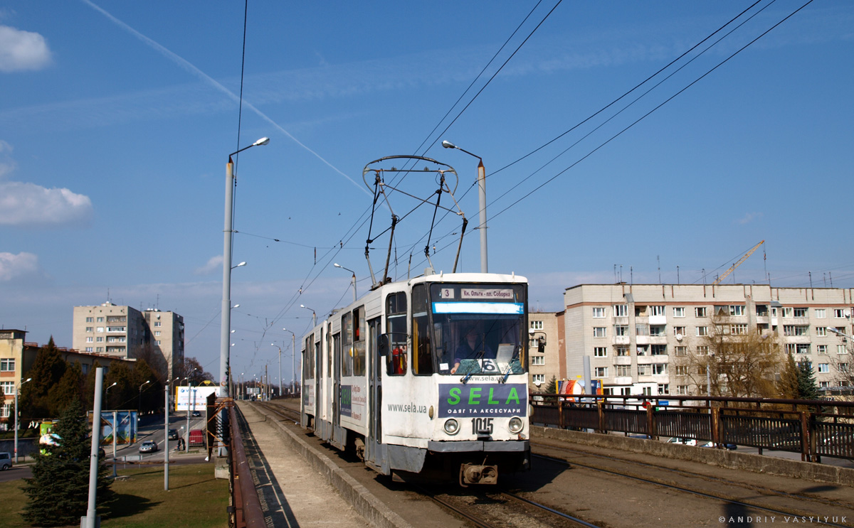 Львов, Tatra KT4SU № 1015