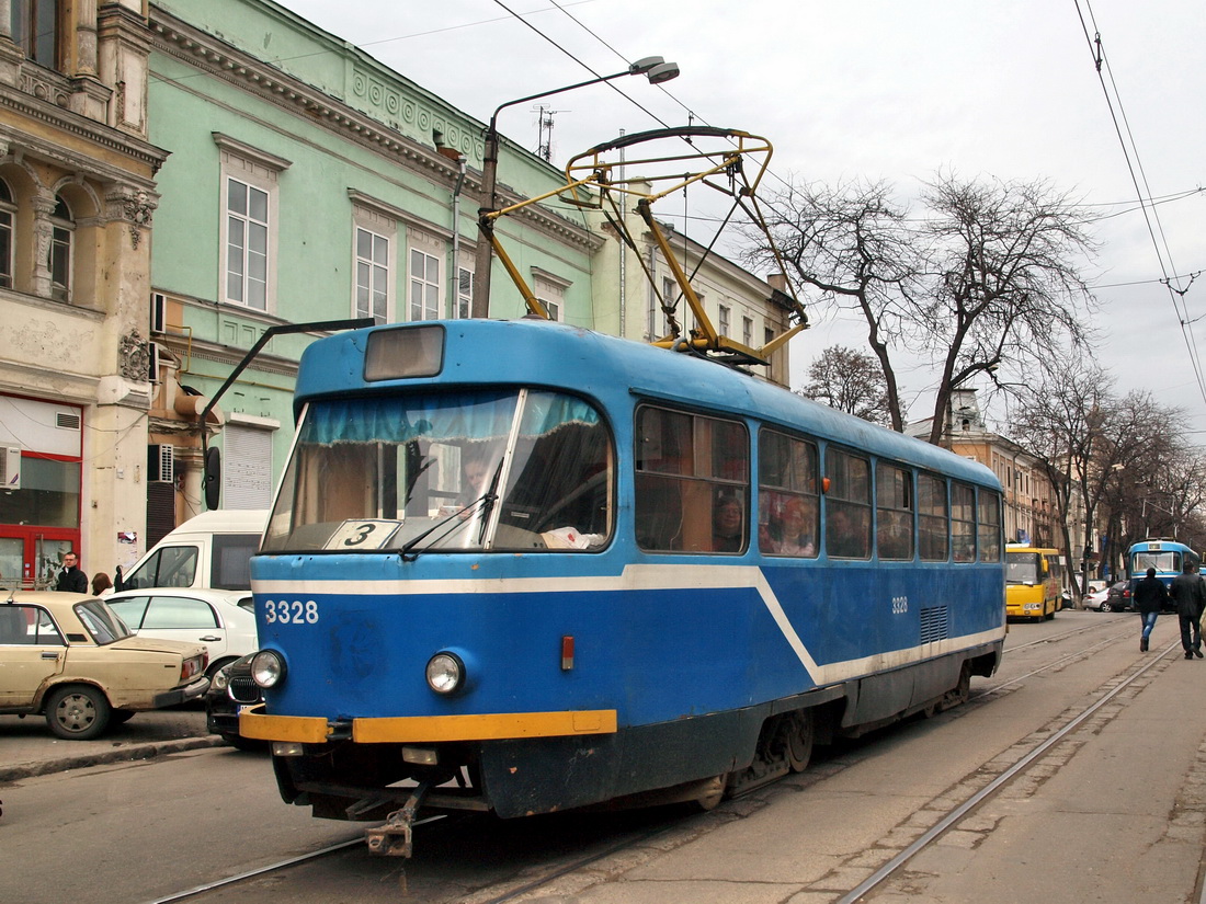 Odesa, Tatra T3R.P № 3328
