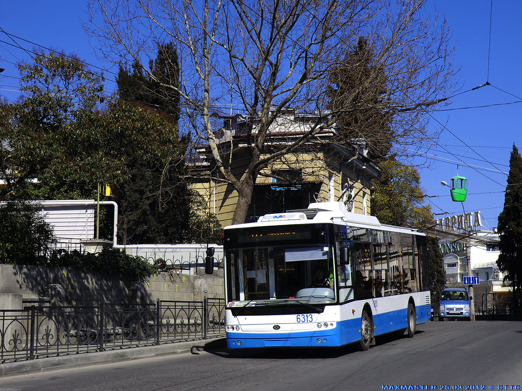 Crimean trolleybus, Bogdan T60111 # 6313