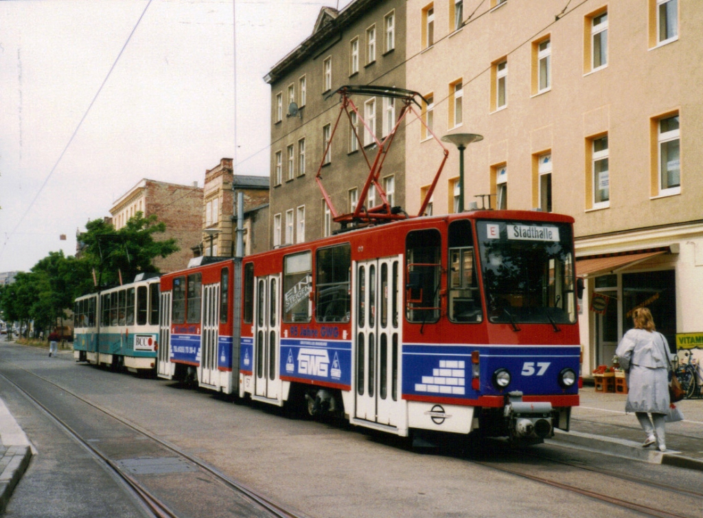 Cottbus, Tatra KT4D nr. 57