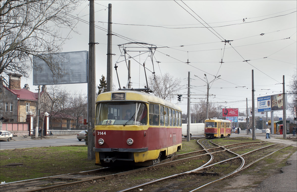 Odessa, Tatra T3SU (2-door) № 3144