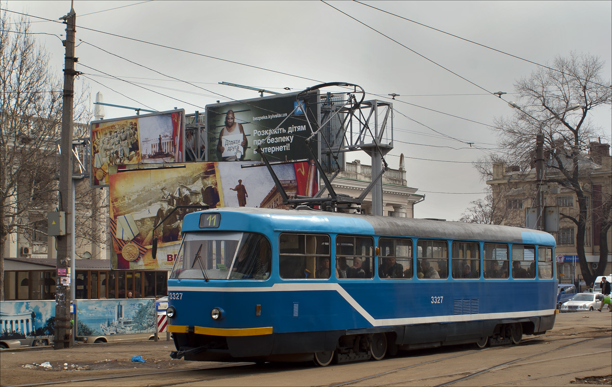 Одесса, Tatra T3R.P № 3327