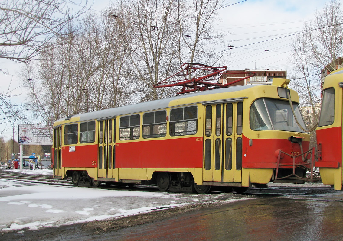 Екатеринбург, Tatra T3SU № 329
