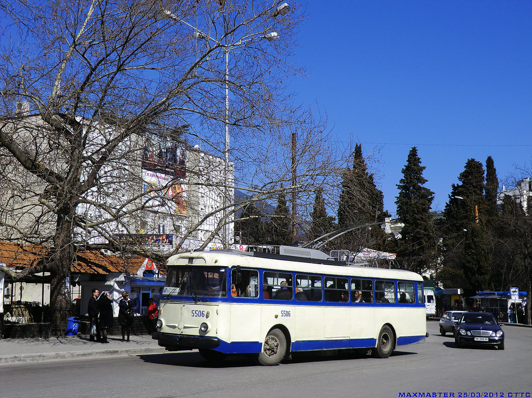 Krimski trolejbus, Škoda 9Tr19 č. 5506