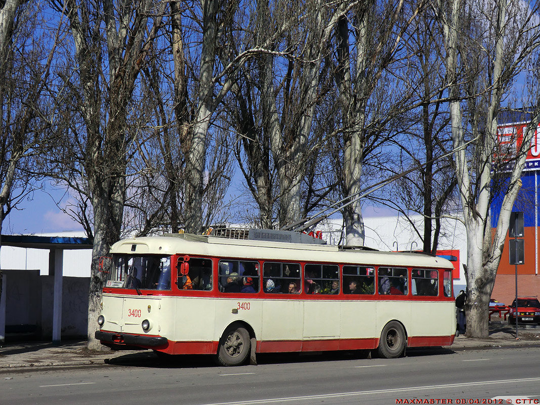 Крымский троллейбус, Škoda 9Tr17 № 3400