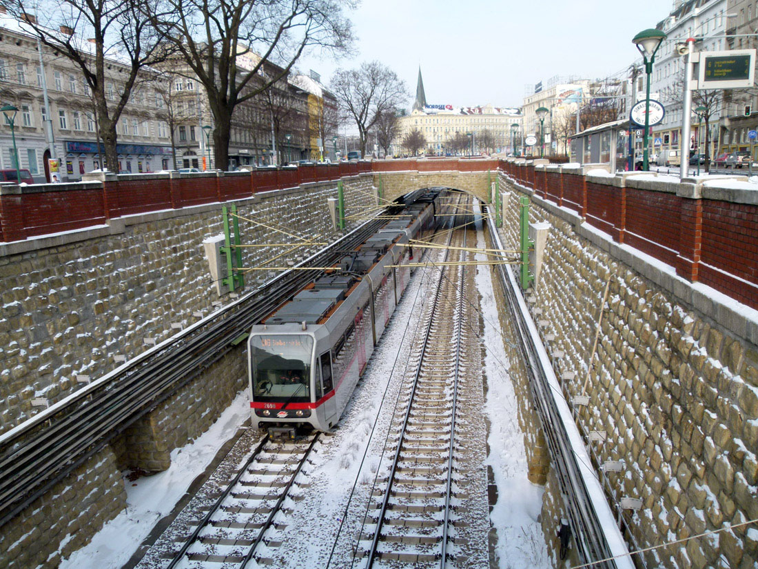 Vienna, Bombardier Type T1 № 2698; Vienna — Stadtbahn; Vienna — U-Bahn — miscellaneous photos