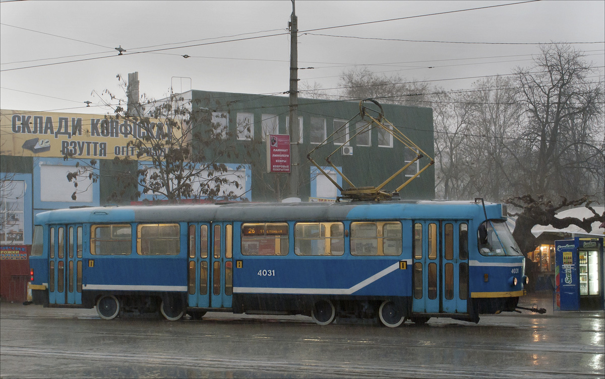 Odesa, Tatra T3R.P # 4031