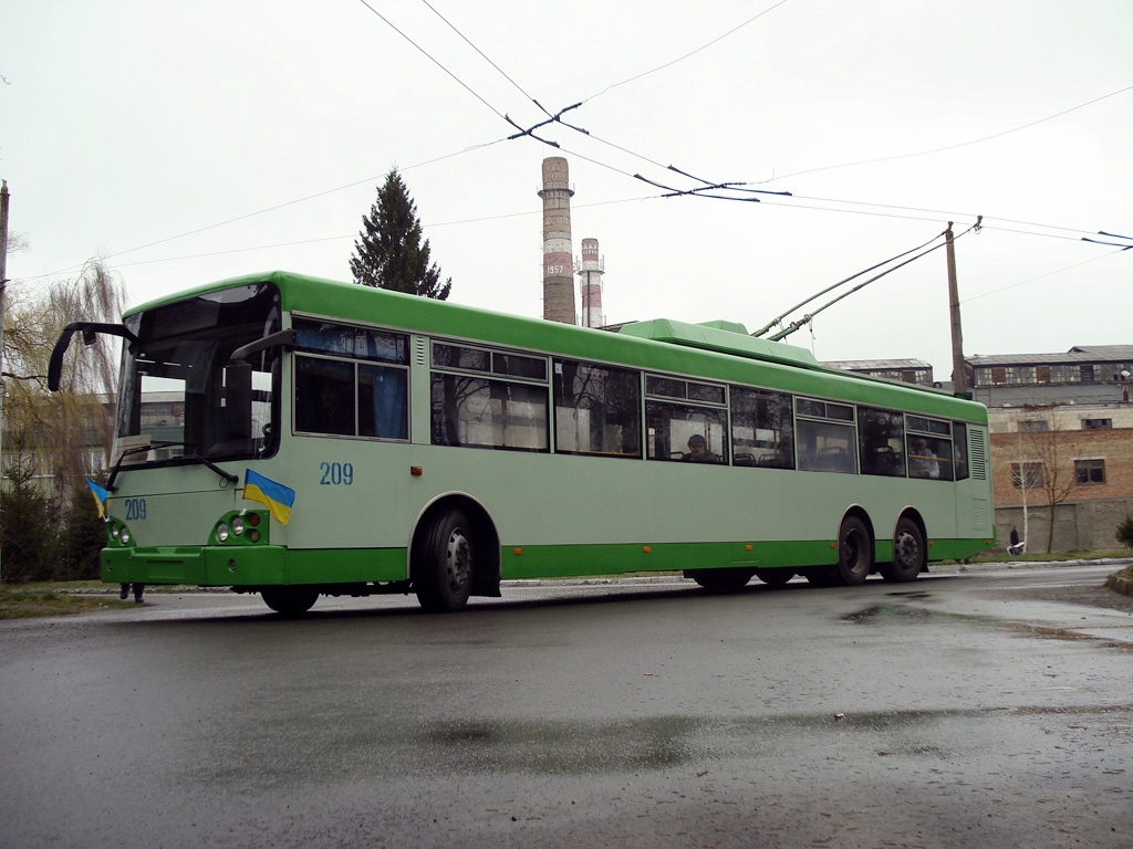 Loutsk, Bogdan E231 N°. 209; Loutsk — Trip by Lutsk -2012 (07.04.2012)