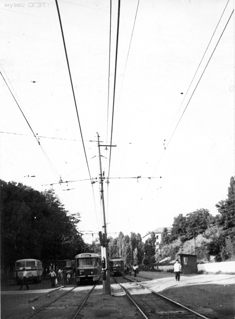 Odesa, Tatra T3SU (2-door) № 3105; Odesa — Old Photos: Tramway