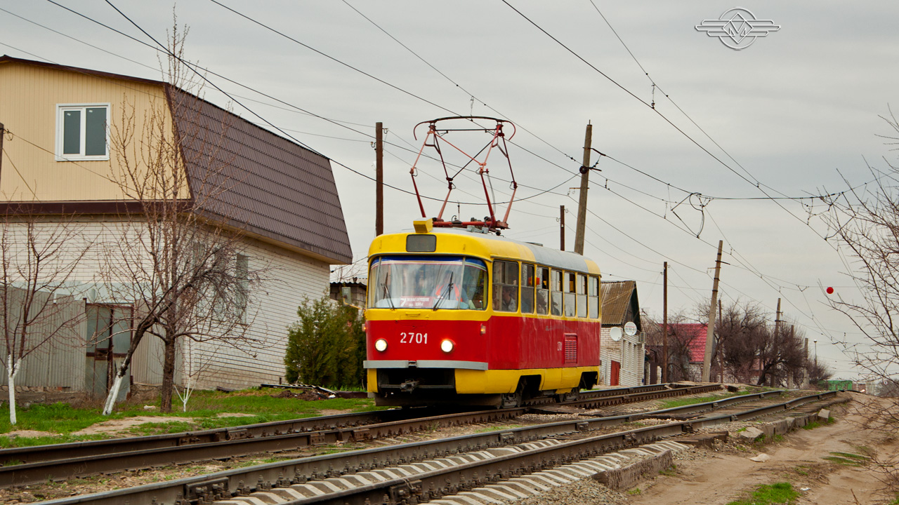 Volgograd, Tatra T3SU # 2701