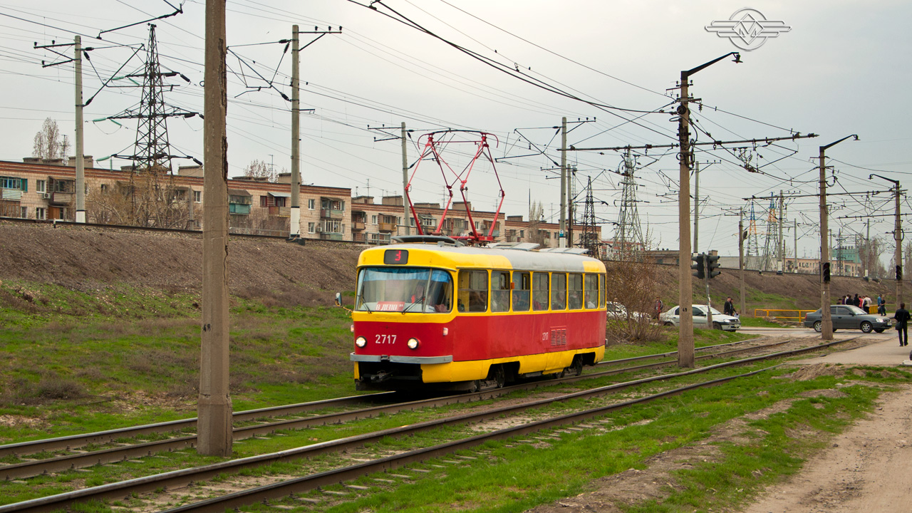 Волгоград, Tatra T3SU № 2717