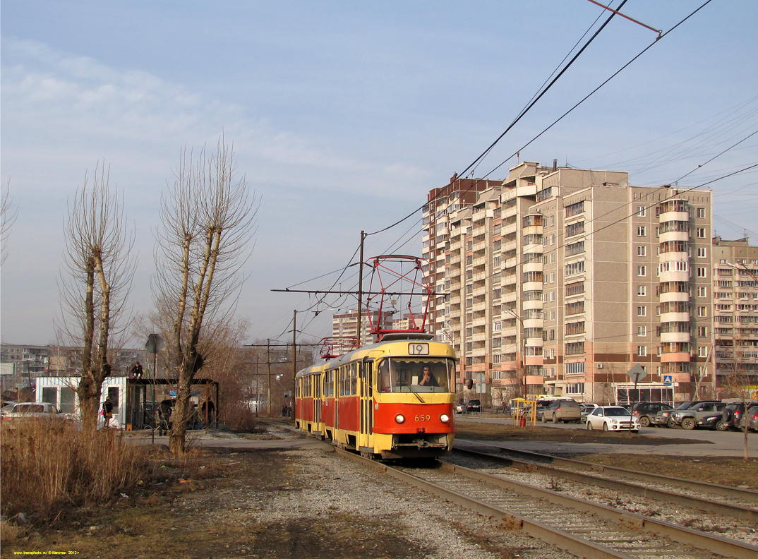 Екатеринбург, Tatra T3SU № 659