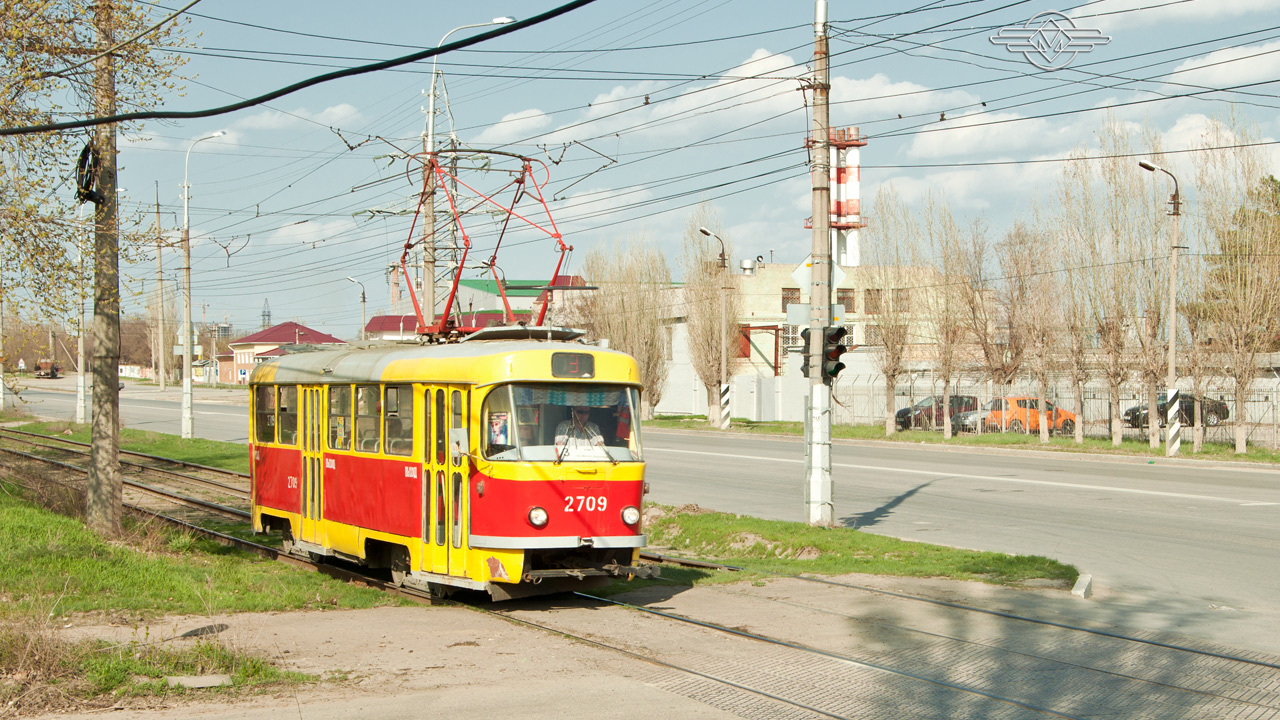 Volgograda, Tatra T3SU № 2709