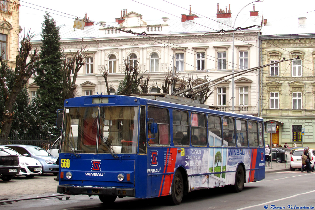 Lviv, Škoda 14Tr89/6 nr. 569