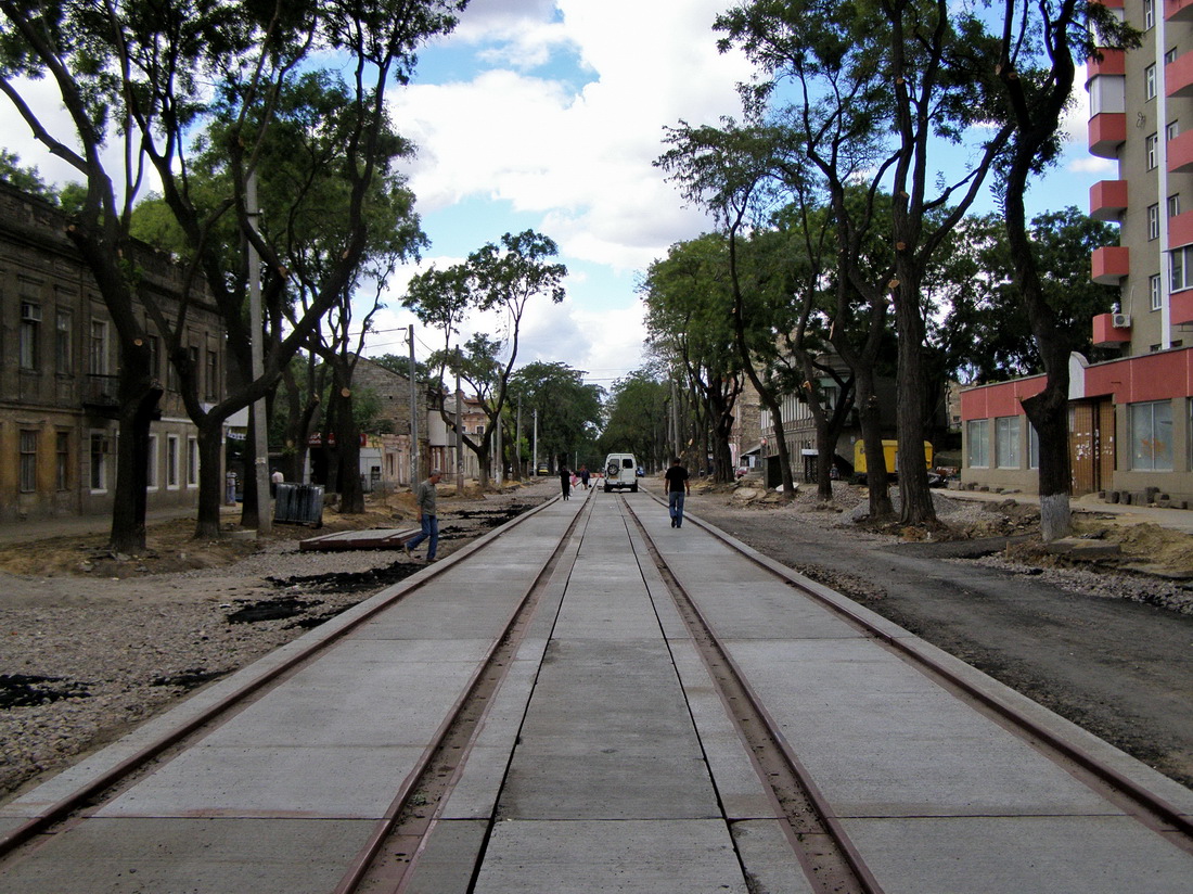 Oděsa — 2007: Reconstruction of Kolontaivska Street