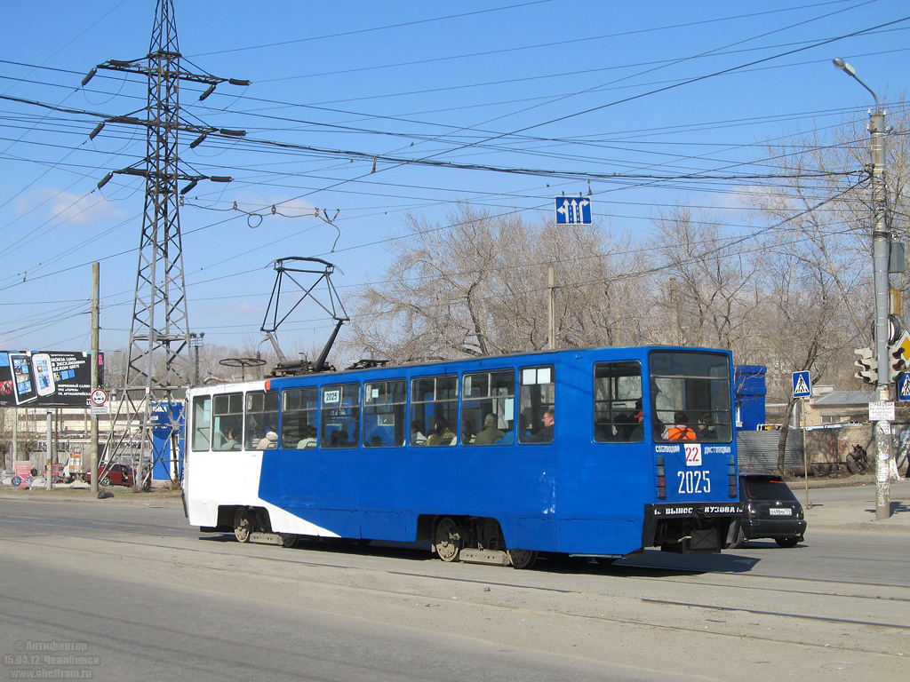 Челябинск, 71-608К № 2025 — Фото — Городской электротранспорт
