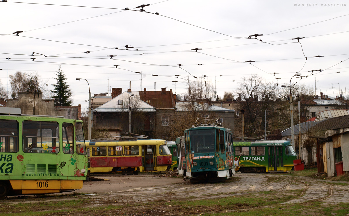 Lviv, Tatra KT4SU č. 1001