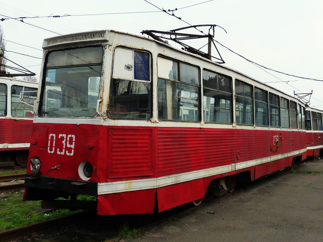 Аўдзееўка, 71-605 (КТМ-5М3) № 039; Аўдзееўка — Трамвайный парк