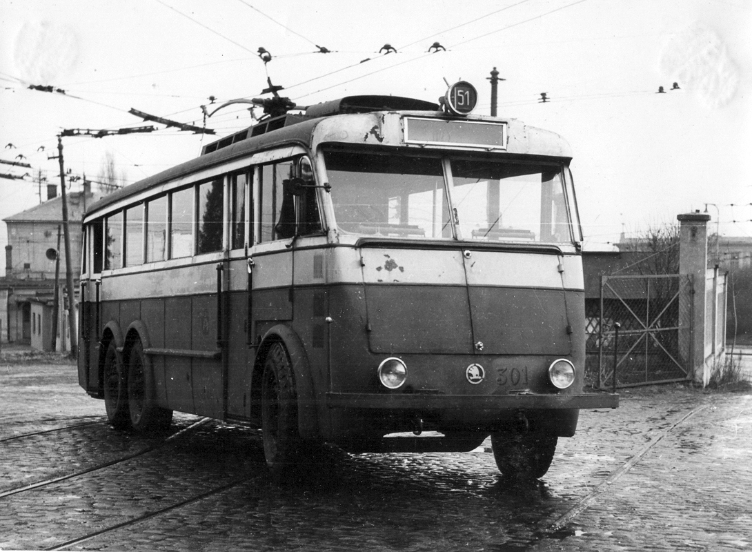 Прага, Škoda 1Tr № 301