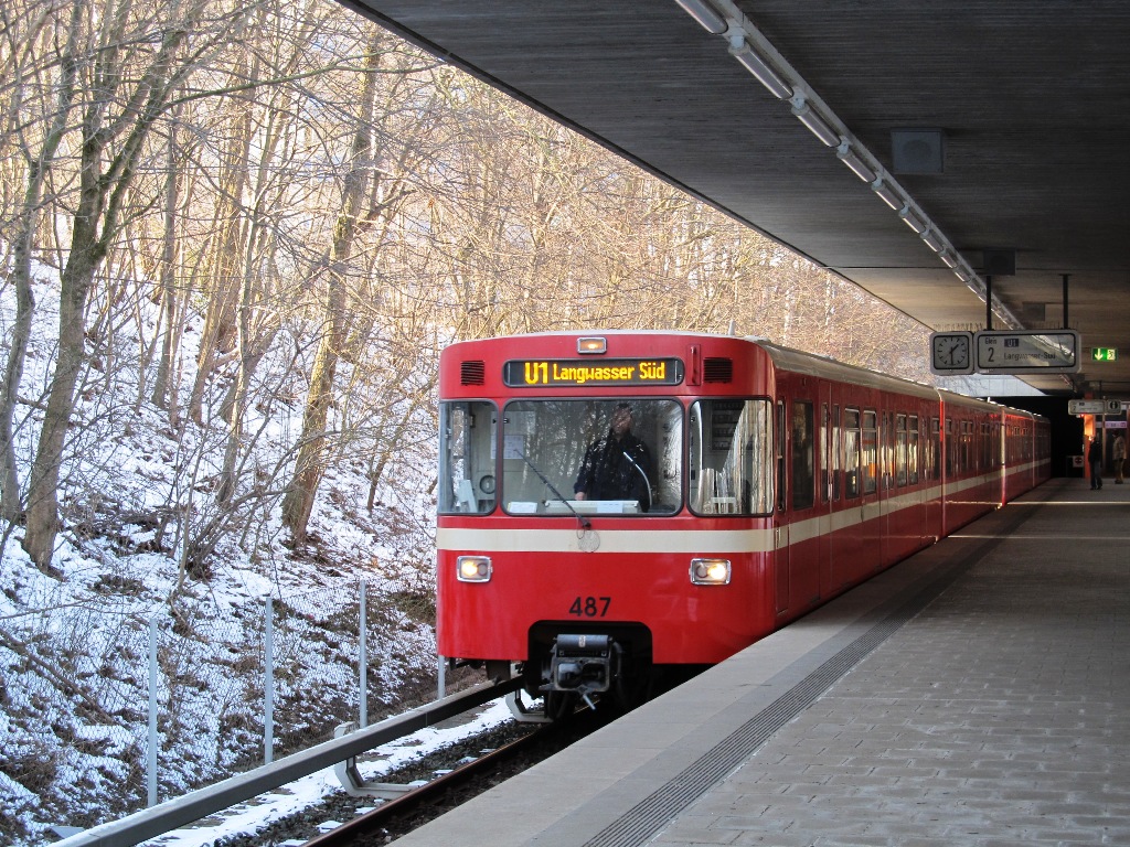 Nuremberg, VAG-Baureihe DT1 № 487; Nuremberg — U-Bahn — Linie U1