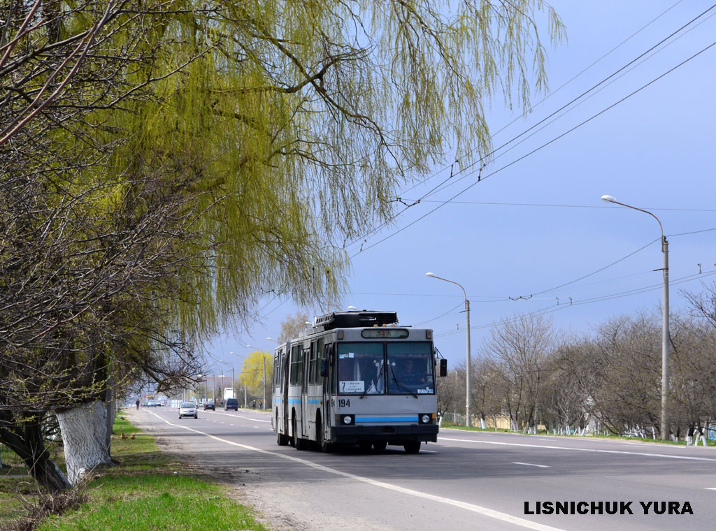 Lutsk, YMZ T1 # 194; Lutsk — Memorial Sunday, routes to Harazdzha