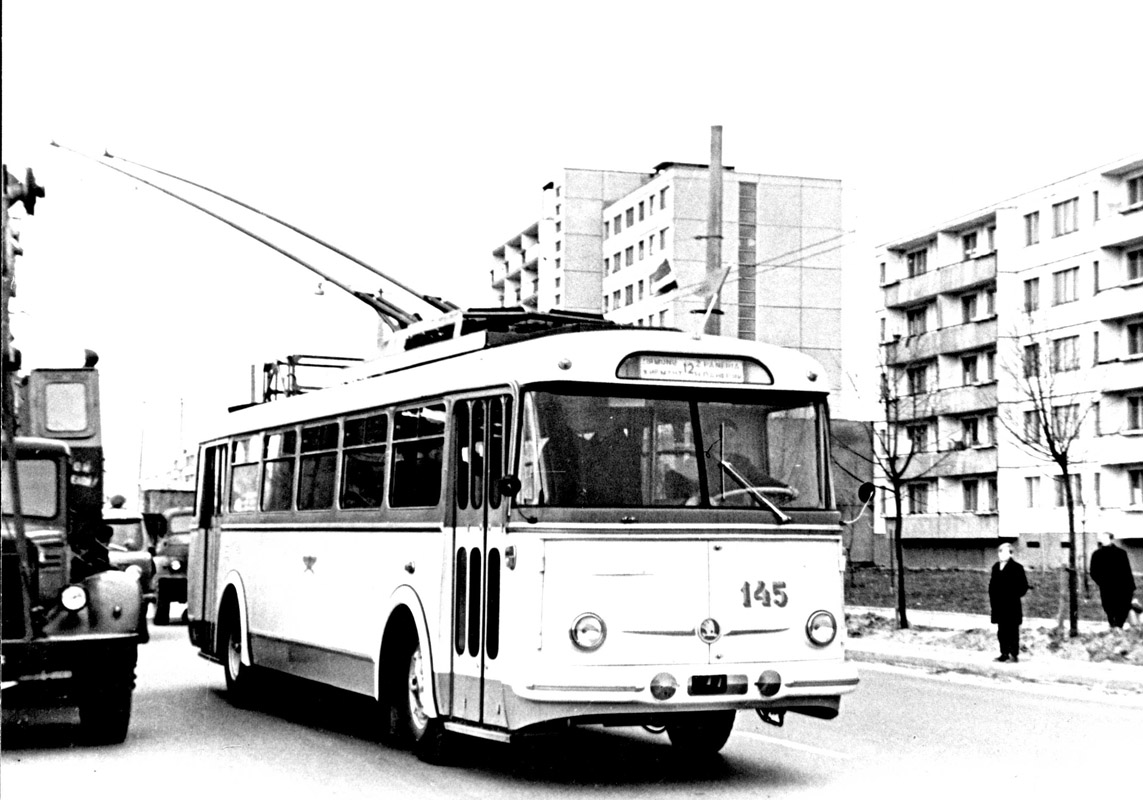 Vilnius, Škoda 9Tr9 — 145; Vilnius — Old photos