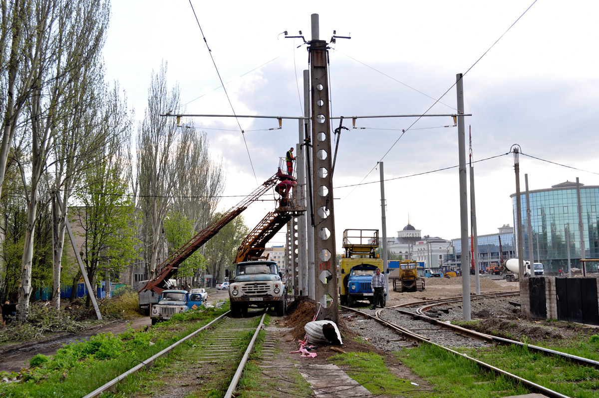 Донецьк — Трамвайні лінії: мережа 3-го депо